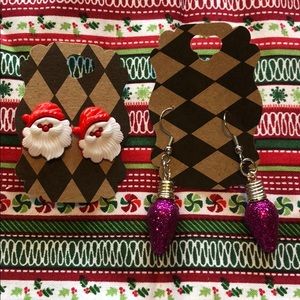 Christmas earrings 🎄